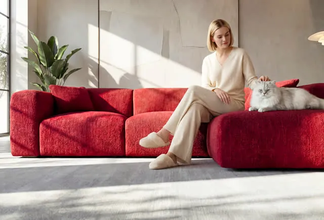 Modular sofa — AI product visualization