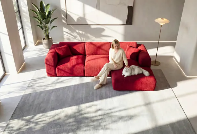 Modular sofa — AI product visualization